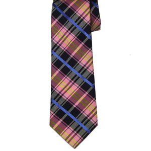 Ted Baker London Silk Wool Tie Multicolor Plaid Men's